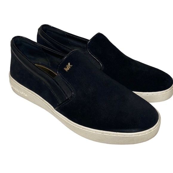 Michael Kors Shoes - Michael Kors Keaton Slip-On Suede Sneakers